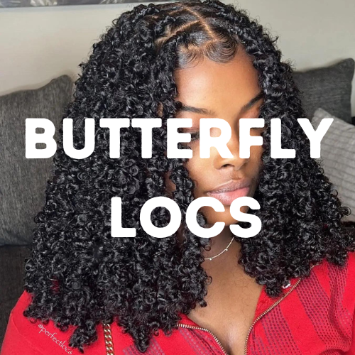 shoulder length butterfly locs